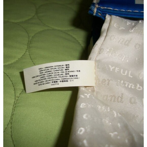 Kate Spade STORYBOOK Blue Elise Berry Tote EUC - Picture 13 of 16